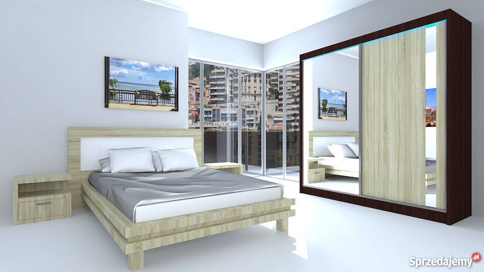 Szafa przesuwna 200 LED wybór kolorów