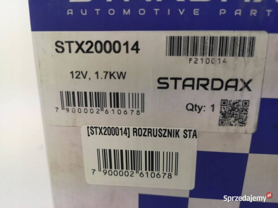 ROZRUSZNIK STARDAX VW AUDI SKODA 19TDI 20TDI 18