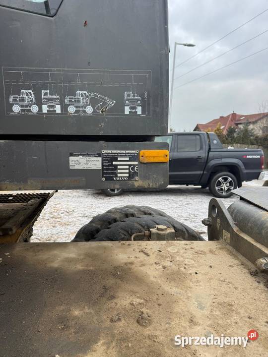 Koparka VOLVO EW140C 2010R Rototilt Ramię 3x dolnośląskie Wrocław