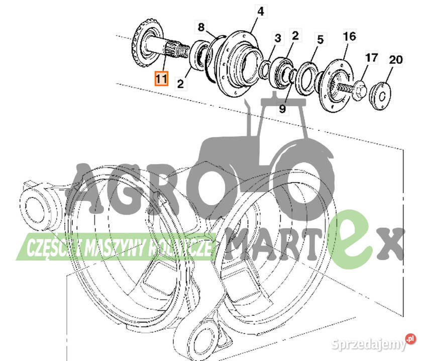 45910234 45910234 ZESTAW NAPRAWCZY PRZEKŁADNI Wichrów