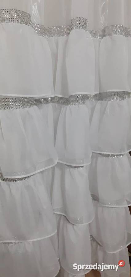 Firany zasłony 5 falban