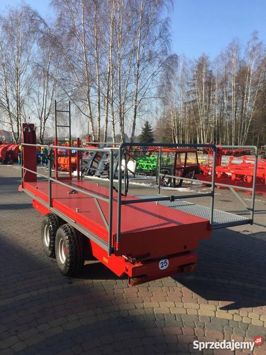 Platforma Sadownicza PSN2602 dwuosiowa nieuszkodzony Magnuszew