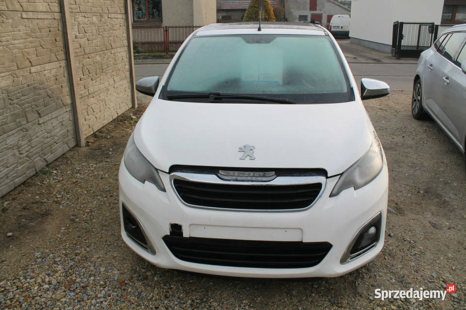 Peugeot 108 uszkodzony Ostrów Wielkopolski