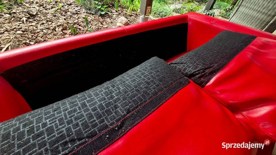 Kanapa czerwona Kruklanki