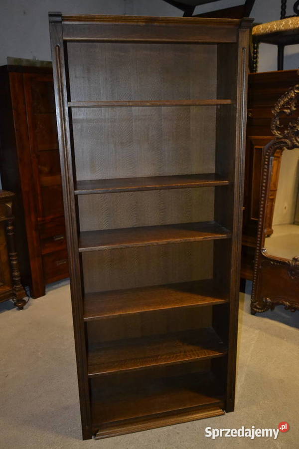 regał biblioteka stylowa dąb Będzin