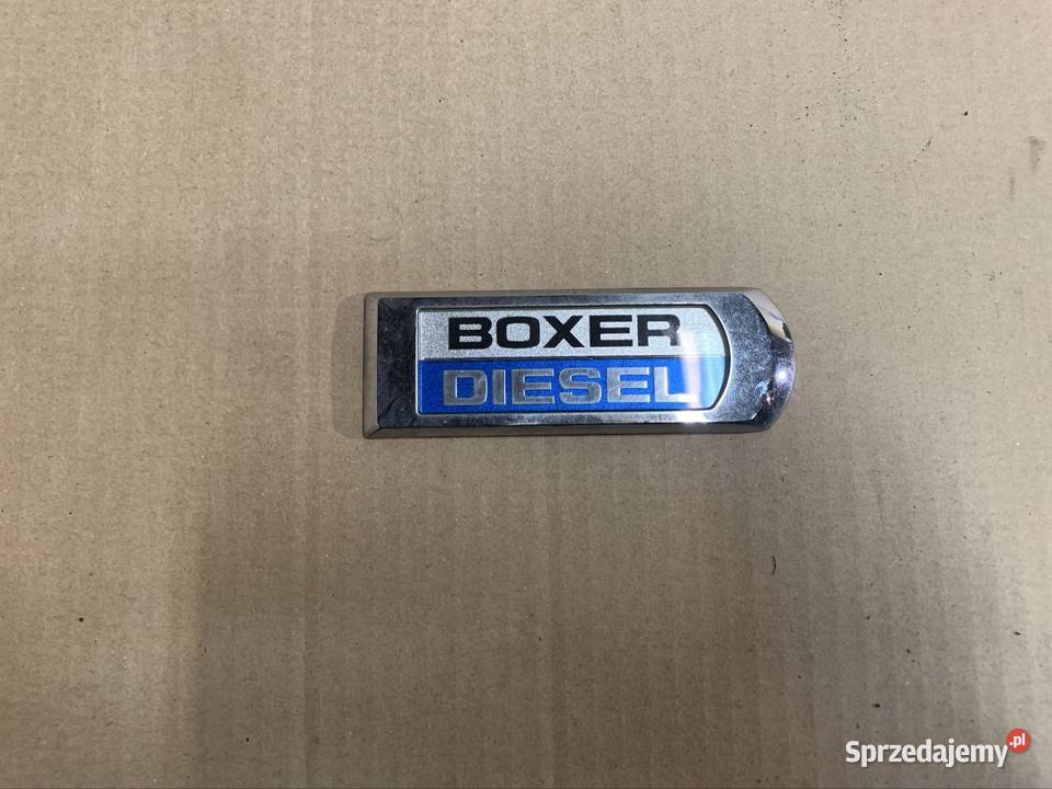 Emblemat znaczek napis BOXER Subaru legacy V Szczecin