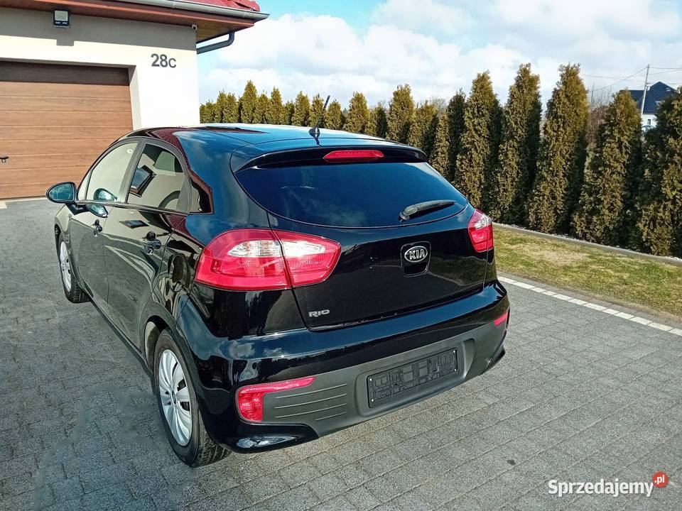 Kia Rio 12 Benzyna 2016 153385 stan benzyna Namysłów
