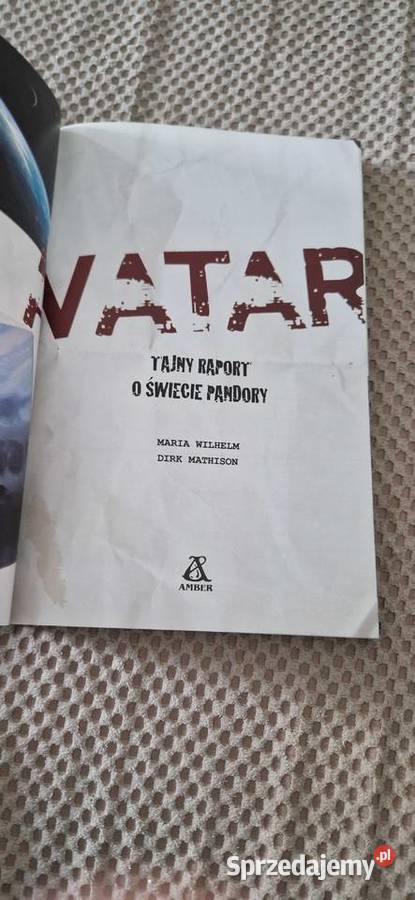 Avatar Tajny raport o świecie Pandory książka miękka Kraków