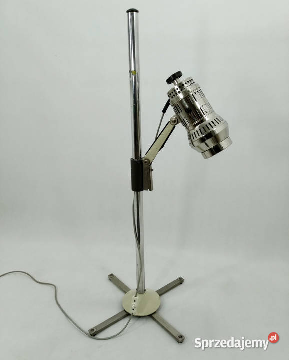 Lampa stojąca VEB Grandiosa Niemcy lata 70 Oświetlenie