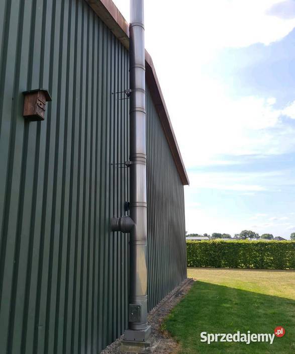 Piec na Trociny 100 kw Zrębka Owies Pestka inne stal lubuskie Kożuchów