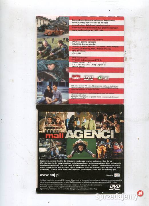 Mali agenci Buffalo Soldiers 2 Filmy DVD Filmy Szczecin sprzedam