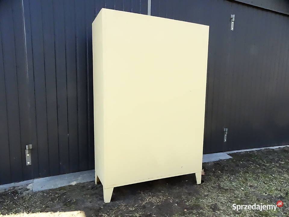 Szafa Metalowa z półkami na nogach 190x120x50 lubelskie Biłgoraj