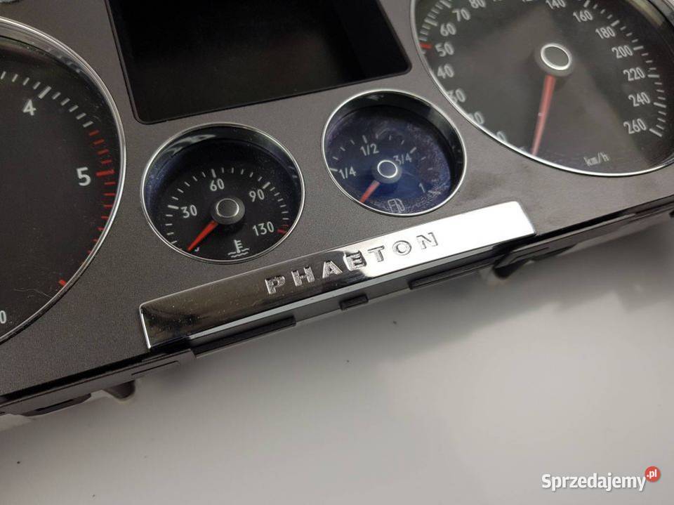 LICZNIK ZEGAR 3D0920885K PHAETON osobowe Lipno