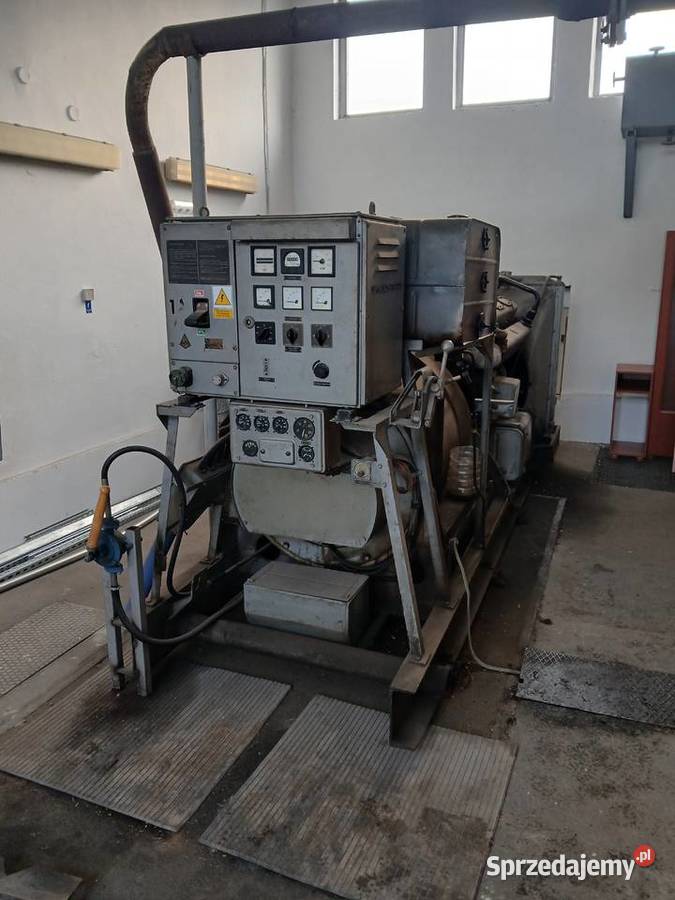 Agregat prądotwórczy TRK 250 kW z 1977 roku Międzyrzecz