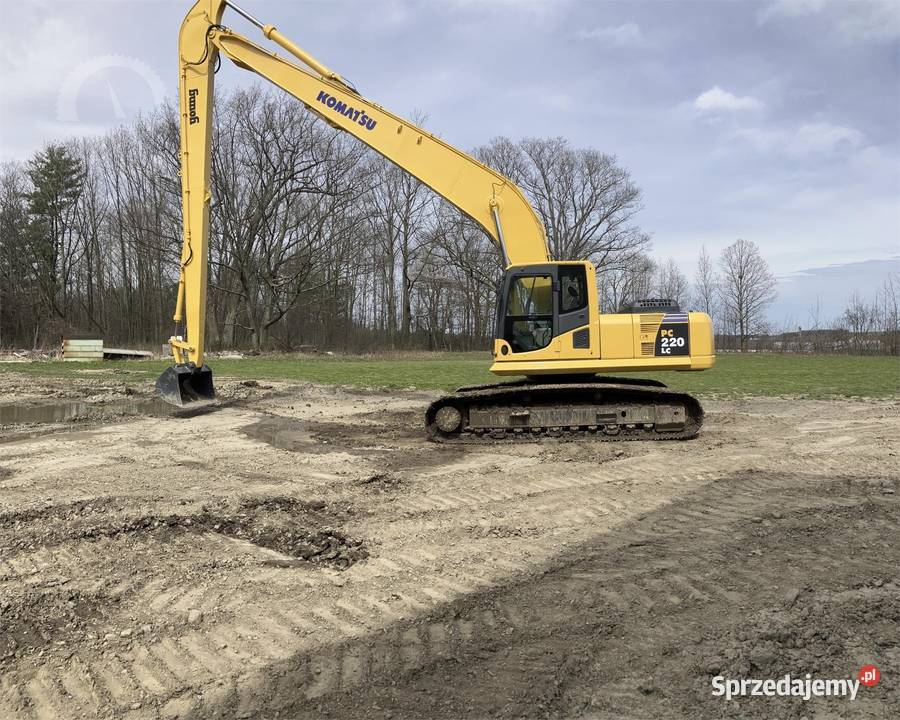 Koparka Long Reach Długie Ramię Wynajem 155m 19m Warszawa