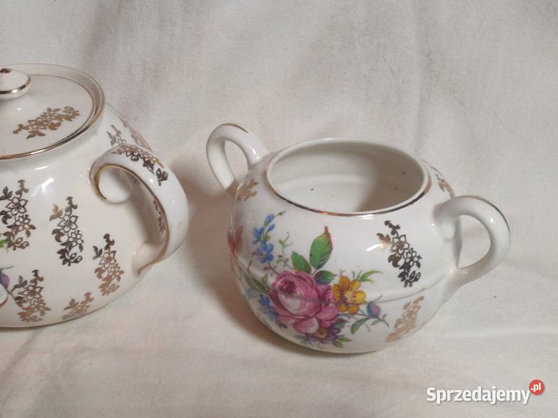 Stary angielski zestaw czajnik mlecznik małopolskie Kraków sprzedam