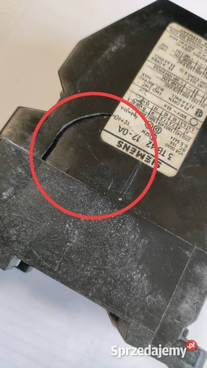 Stycznik mocy Siemens 3TB42 120A napięcie 380460 Elektronika Szczecin