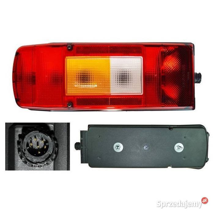 Lampa tylna LEWA tył Volvo FE FL FM FMX FH 16 ciężarowe Oświetlenie Nowy Kurzeszyn