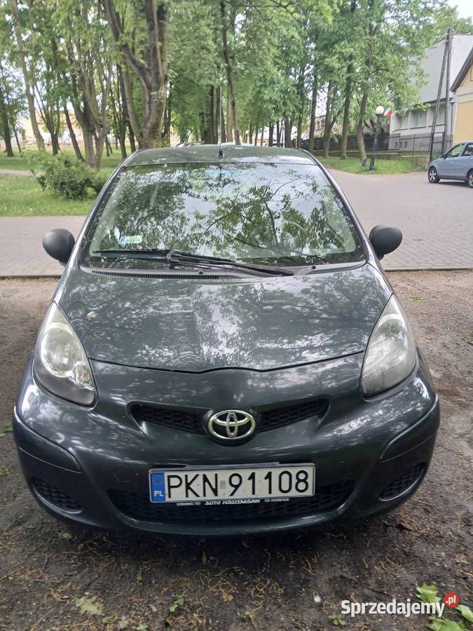Toyota Aygo nieuszkodzony wielkopolskie Tuliszków