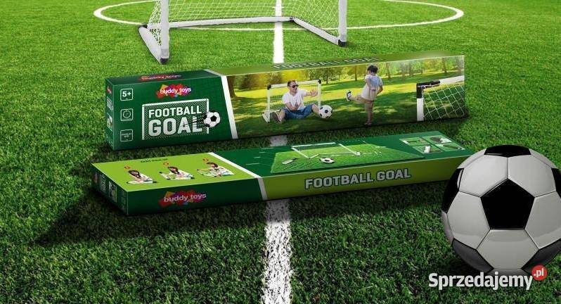 Buddy Toys BRAMKA składana do piłki nożnej PIŁKA Wołczyn