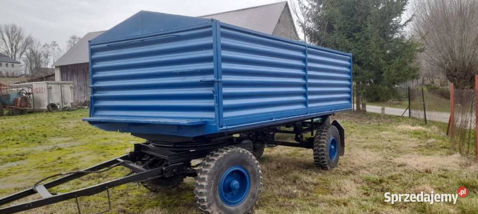 Przyczepa wywrotka czeska 7 ton nieuszkodzony Ułanowice