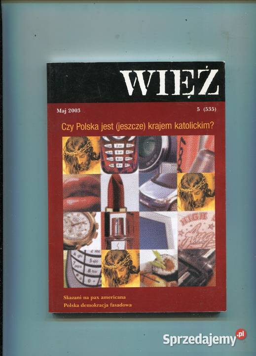 Więź miesięcznik 2003 5535 zachodniopomorskie Szczecin