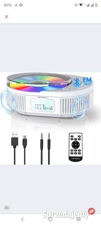 Monodeal odtwarzacz CD Bluetooth i radio FM 2 w Zawiercie