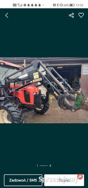 Tur Ładowacz czołowy Zetor 5340 6340 7341 7745 Pozostałe Skaryszew