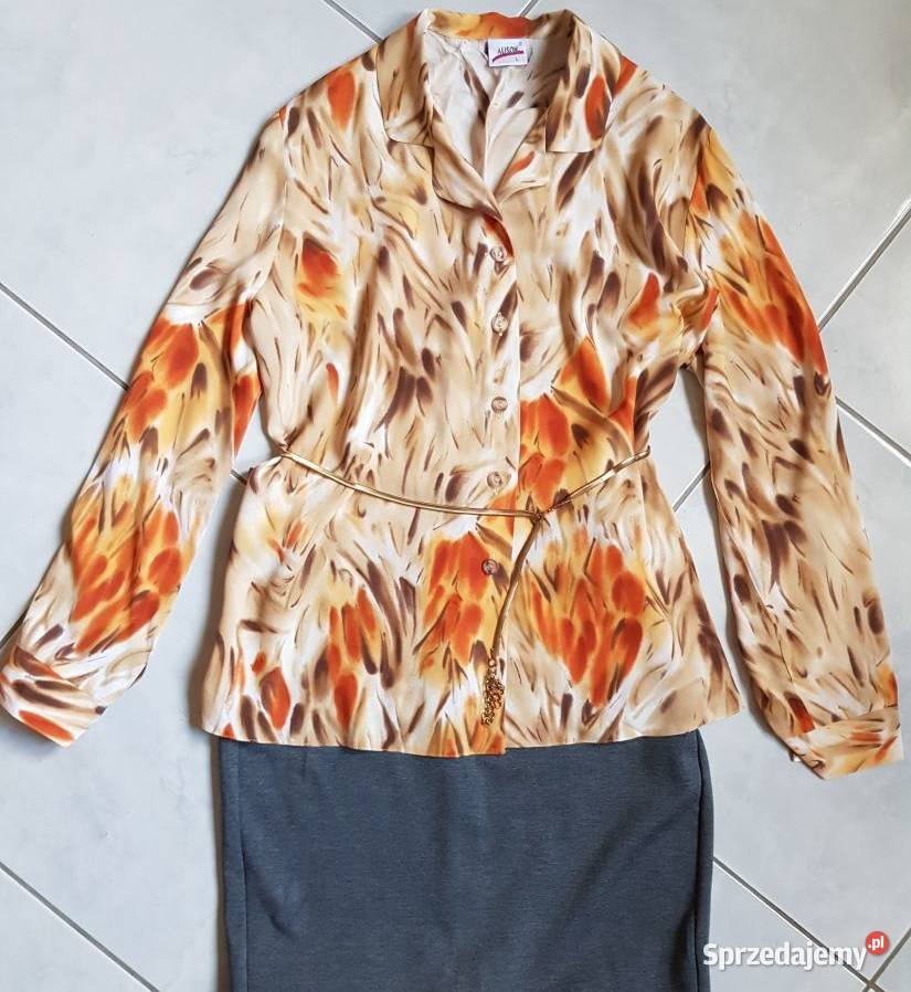bluzka koszula zwiewna kobieca oversize czarny