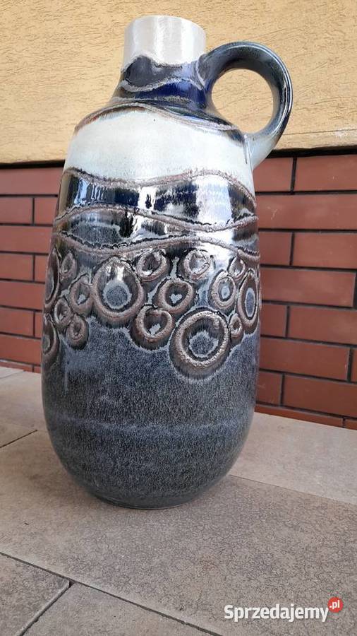 Dzban ceramiczny duży wazon na kwiaty flakon do Garwolin