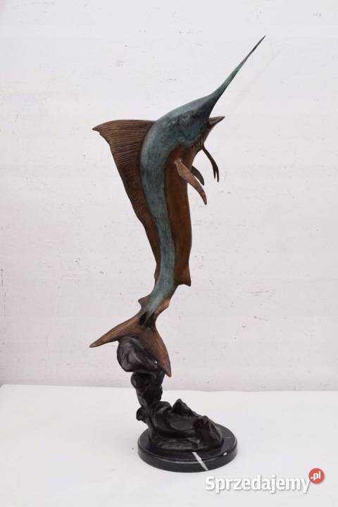 Duża Figura Marlin Ryba Żaglica Włócznik Figura