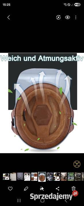 Kask z daszkiem na rower hulajnogę rolki