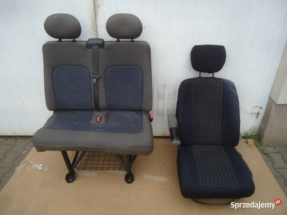 RENAULT MASTER II 2005 FOTEL LEWY PRAWY 2 OSOBY Nowy Dwór Gdański