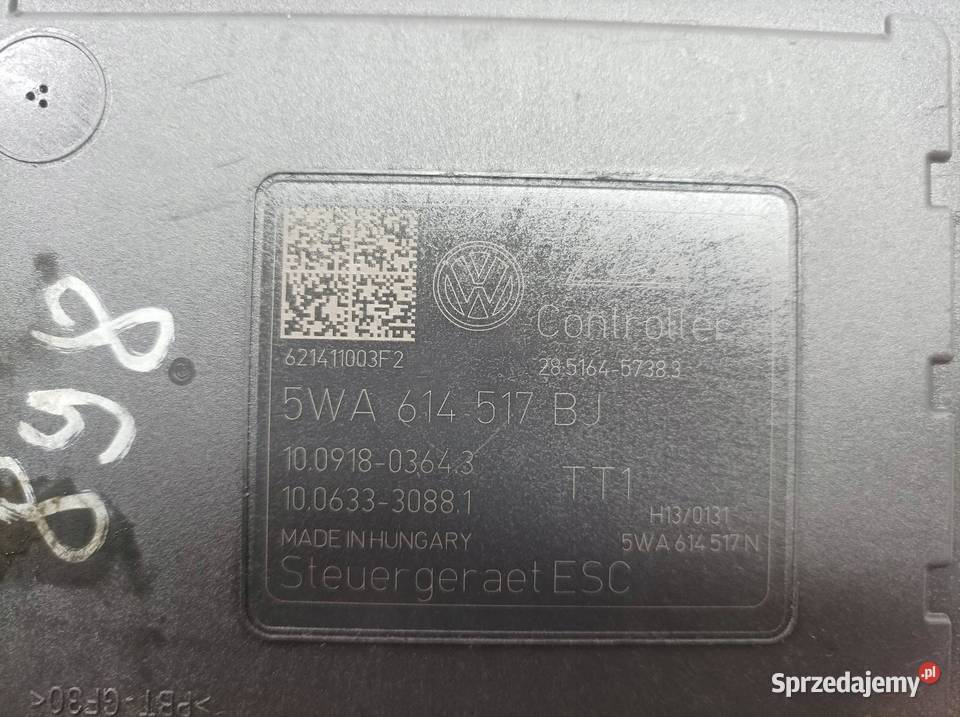 POMPA ABS 5WA614517BJ Skoda Octavia IV 2019 Rok produkcji 2021