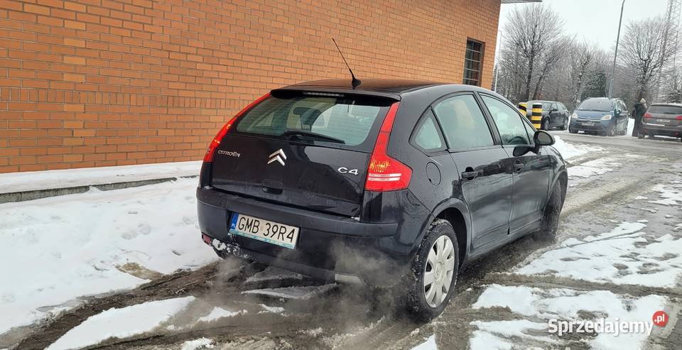 Citroen C4 14 benz Lift 2008r przebieg 155 Rok produkcji 2008 Tczew