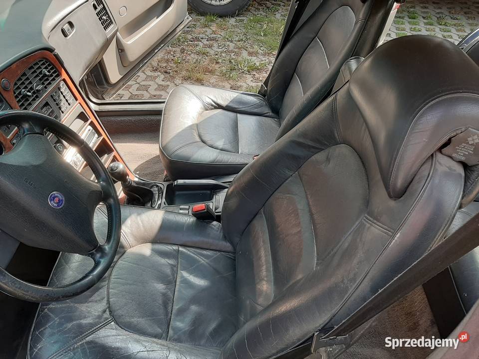 Saab 9000 fotele skóra elektryka pamięć Wasilków