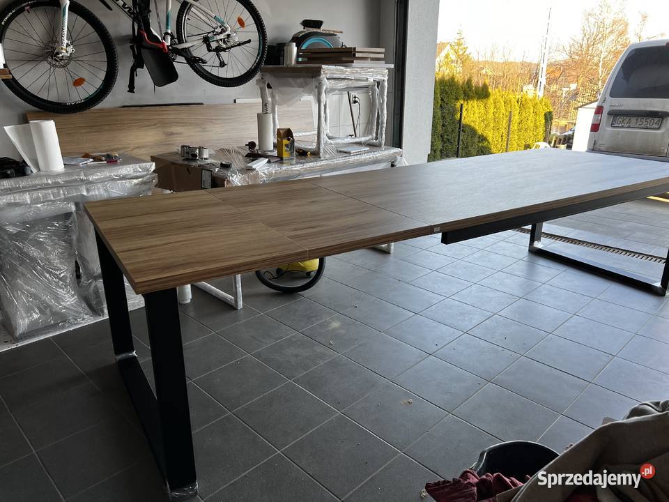 Stół industrialny rozkładany frontslide pomorskie Grzybno
