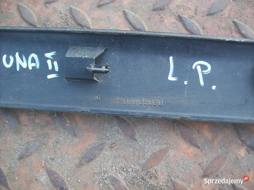 Laguna II 18 Listwa drzwi lewy przod lewa osobowe Mińsk Mazowiecki