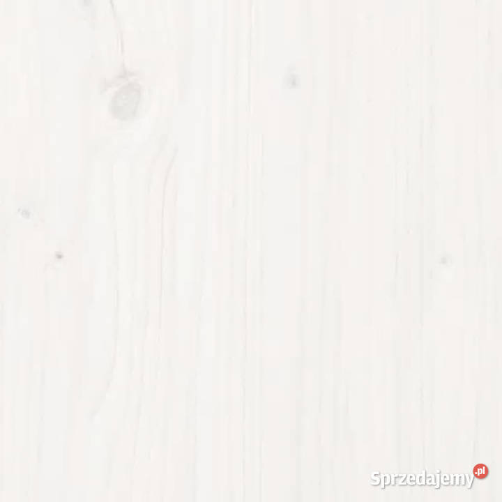 Blat biurka biały 100x60x25 lite drewno sosnowe Warszawa