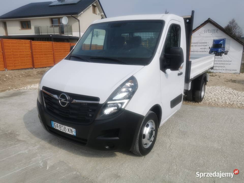 Opel Movano kiper 23dCi145 hak Klima bliźniak 57700km Książ Wielki