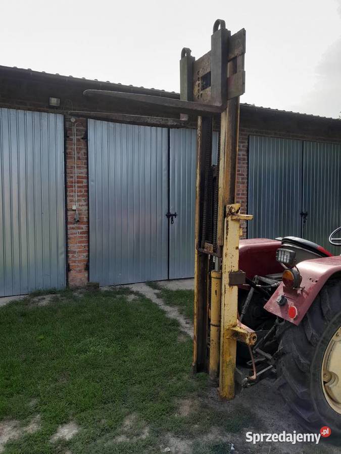 Maszt widlak do ciągnika nieuszkodzony Józefów nad Wisłą sprzedam