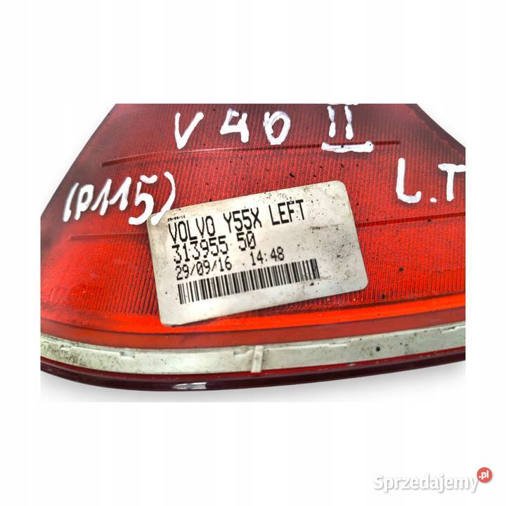 LAMPA LEWA Volvo V40 201219r tylna tył Chełm