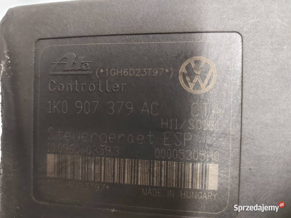 AUDI A3 SPORTBACK 8PA 20 TDI 07r pompa ABS Kielce