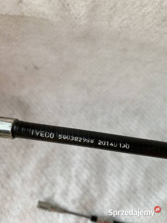 Linka hamulca ręcznego LP tył Iveco