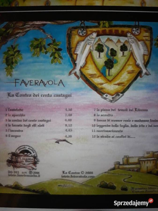 Perełka włoskiego Prog Rocka FAVERAVOLA La Płyty i kasety Rzeszów