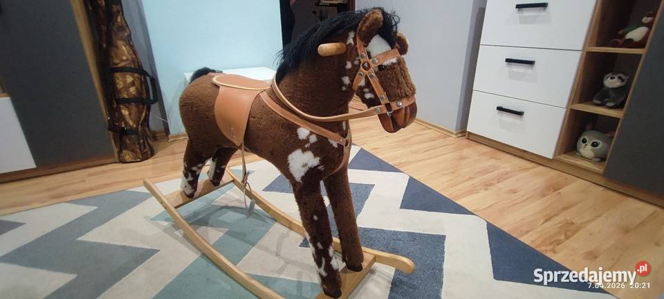 Koń konik na biegunach Polski producent duży śląskie Siewierz sprzedam