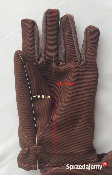 Rękawice robocze męskie BROWN Moda i Styl Hajnówka