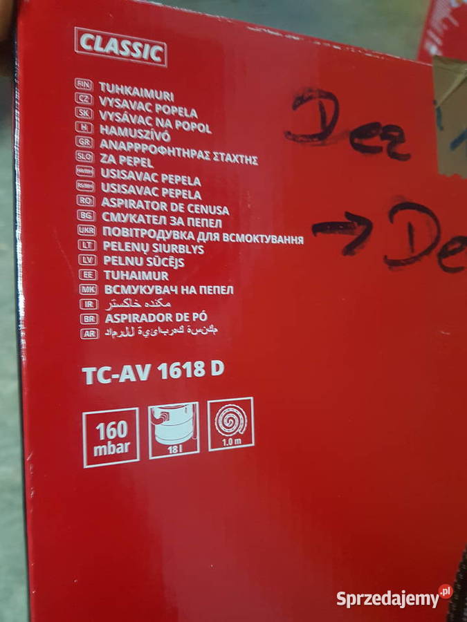 Odkurzacz do popiołu Einhell 1200 W 18 l Głogowa