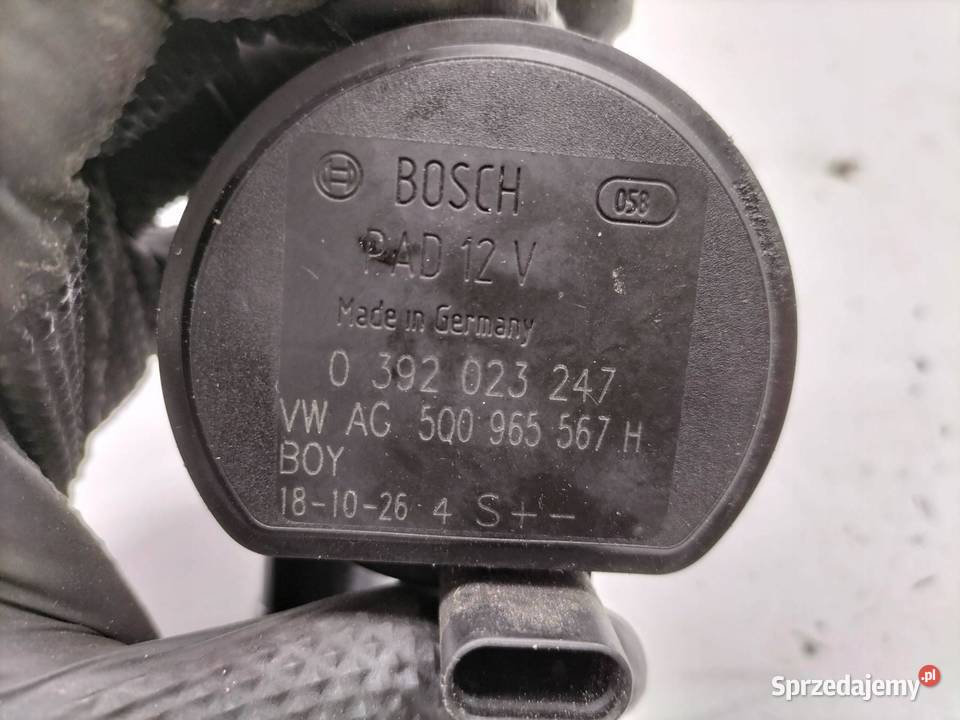 POMPA WODY OBIEGU 0392023247 5Q0965567H sprzedam