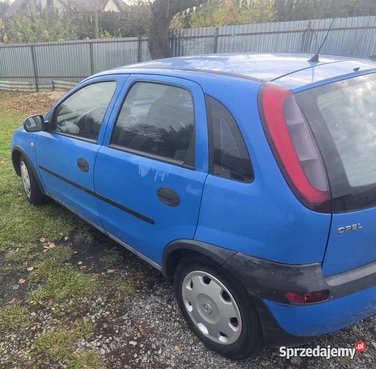 Opel corsa 12 b sprawna opłacona jeździ na Bychawka Pierwsza